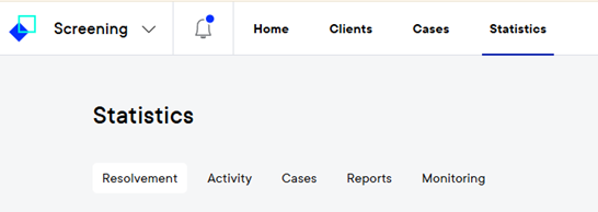 Interactive statistics resolvement