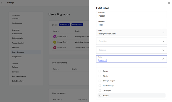7.3 New Auditor role 1