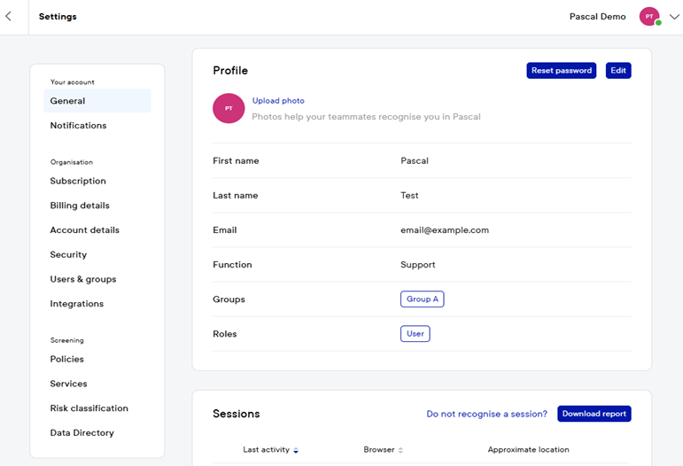 7.3 Redesign Settings of Pascal