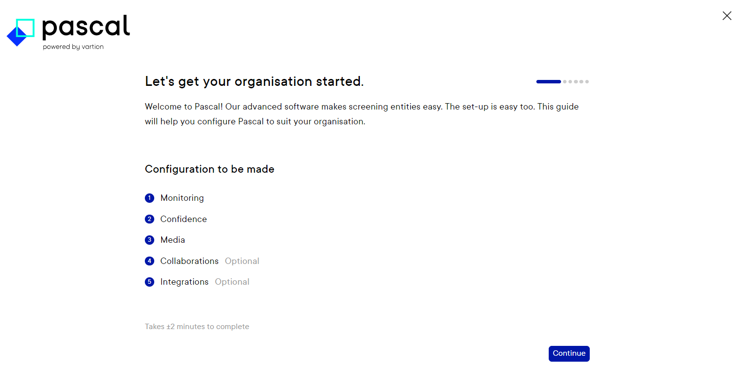 How to set up your Pascal account